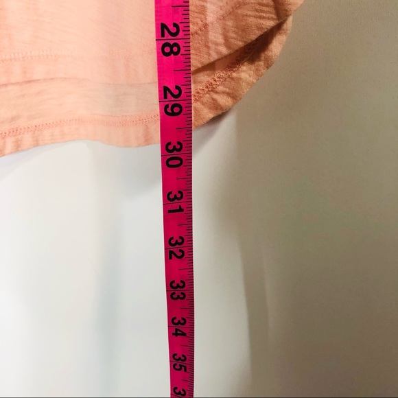 NWT! James Perse Peach Orange Pink Tank Top - Picture 4 of 9
